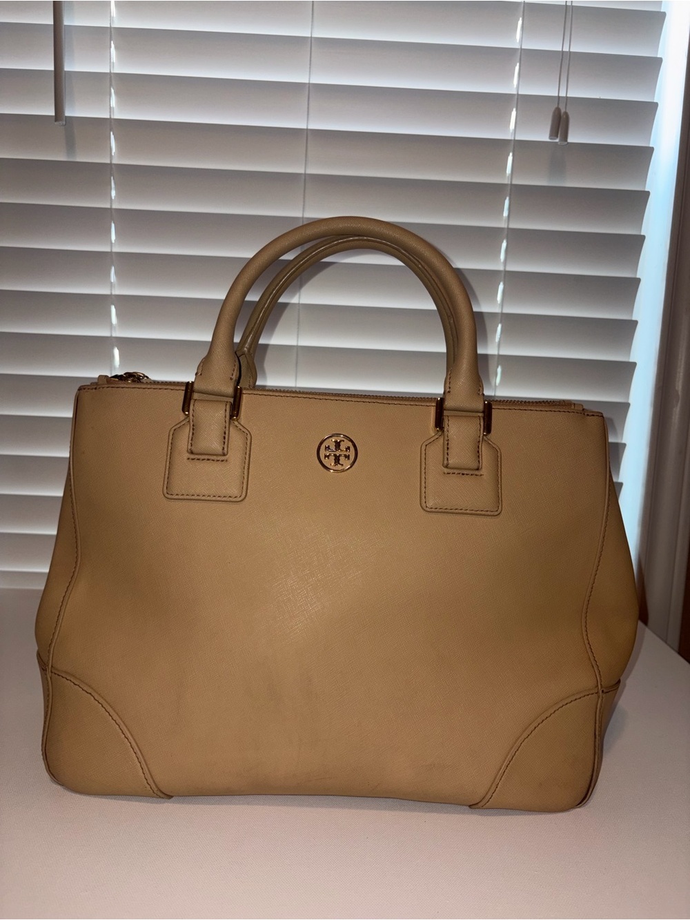 Tory Burch Robinson Double Zip Tote